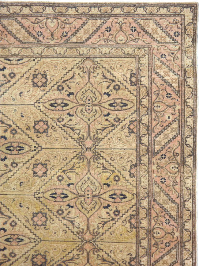 Vintage Turkish Sivas Carpet, No.14966 - Staging