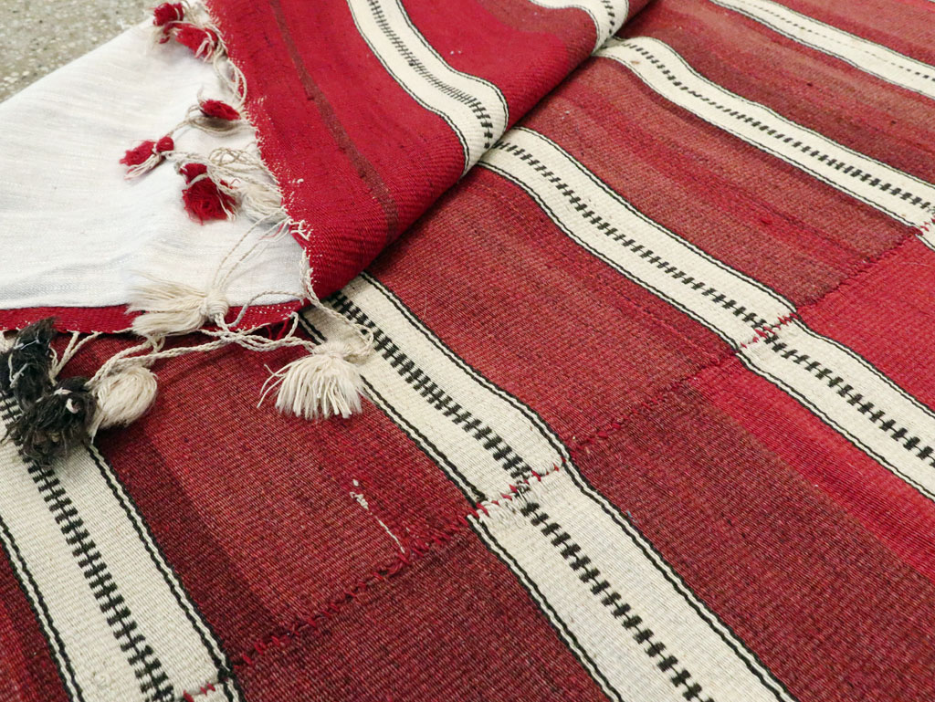 Vintage Turkish Flatweave Kilim, No.14978 - Staging