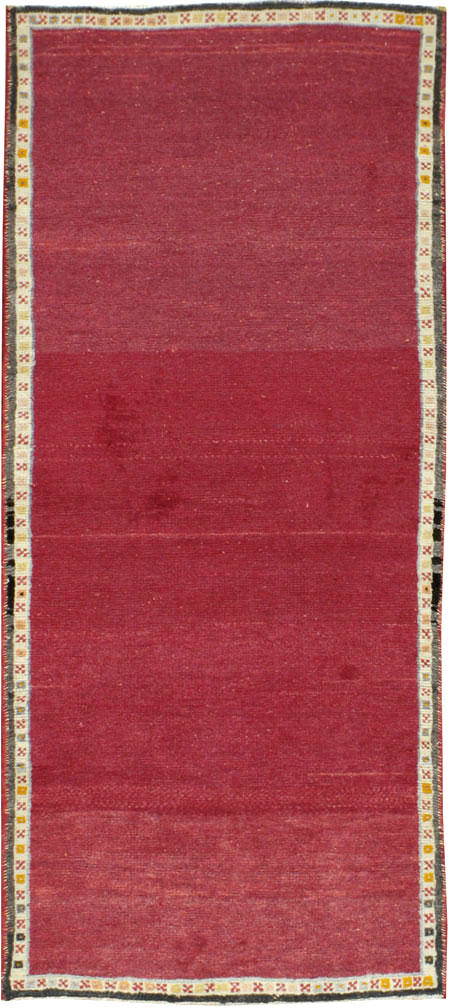 Vintage Turkish Anatolian Throw Rug, No.14998 - Staging