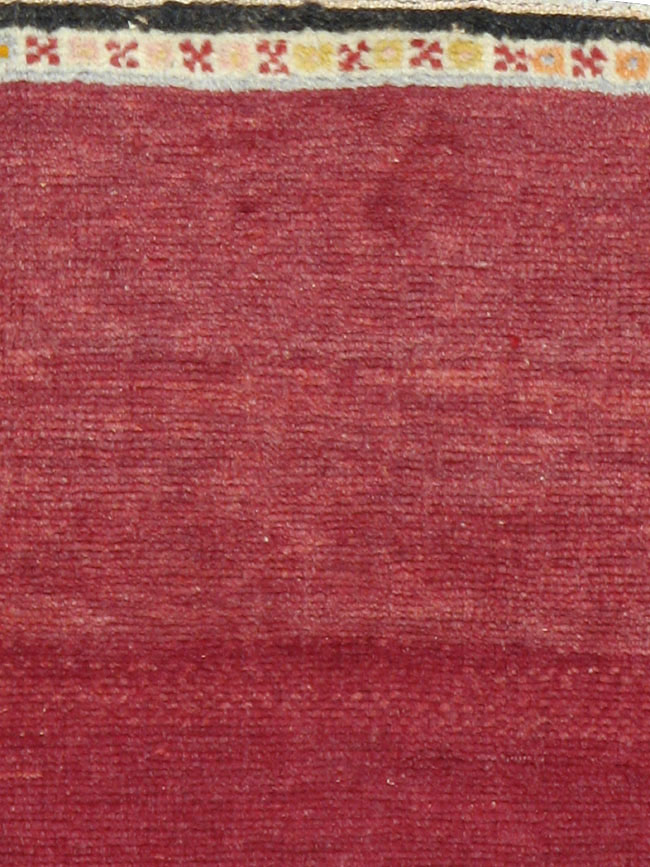 Vintage Turkish Anatolian Throw Rug, No.14998 - Staging