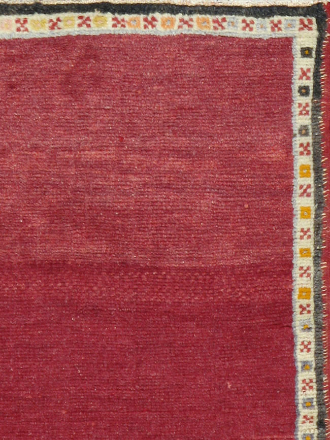Vintage Turkish Anatolian Throw Rug, No.14998 - Staging