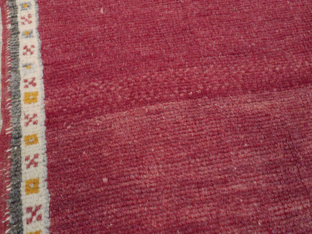 Vintage Turkish Anatolian Throw Rug, No.14998 - Staging