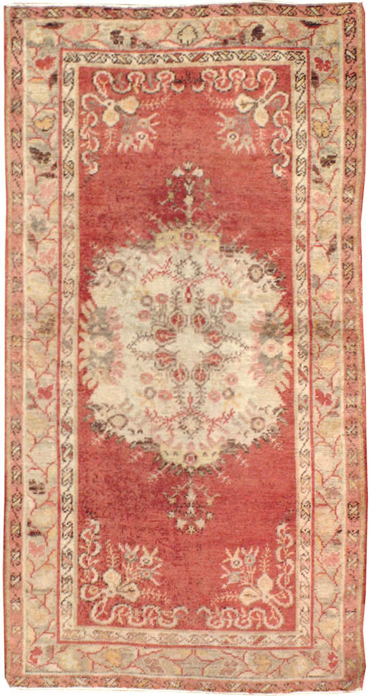 Antique  Turkish Oushak Rug, No.15013 - Staging