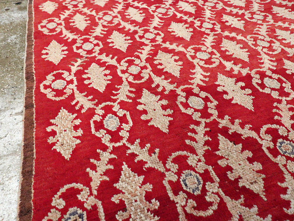 Vintage Turkish Anatolian Accent Rug, No.15041 - Staging