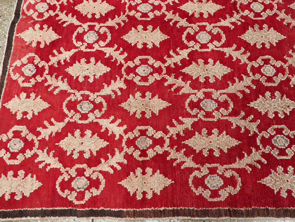 Vintage Turkish Anatolian Accent Rug, No.15041 - Staging