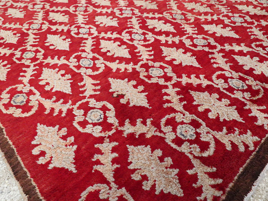 Vintage Turkish Anatolian Accent Rug, No.15041 - Staging