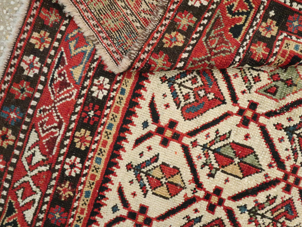 Antique  Caucasian Shirvan Rug, No.15069 - Staging