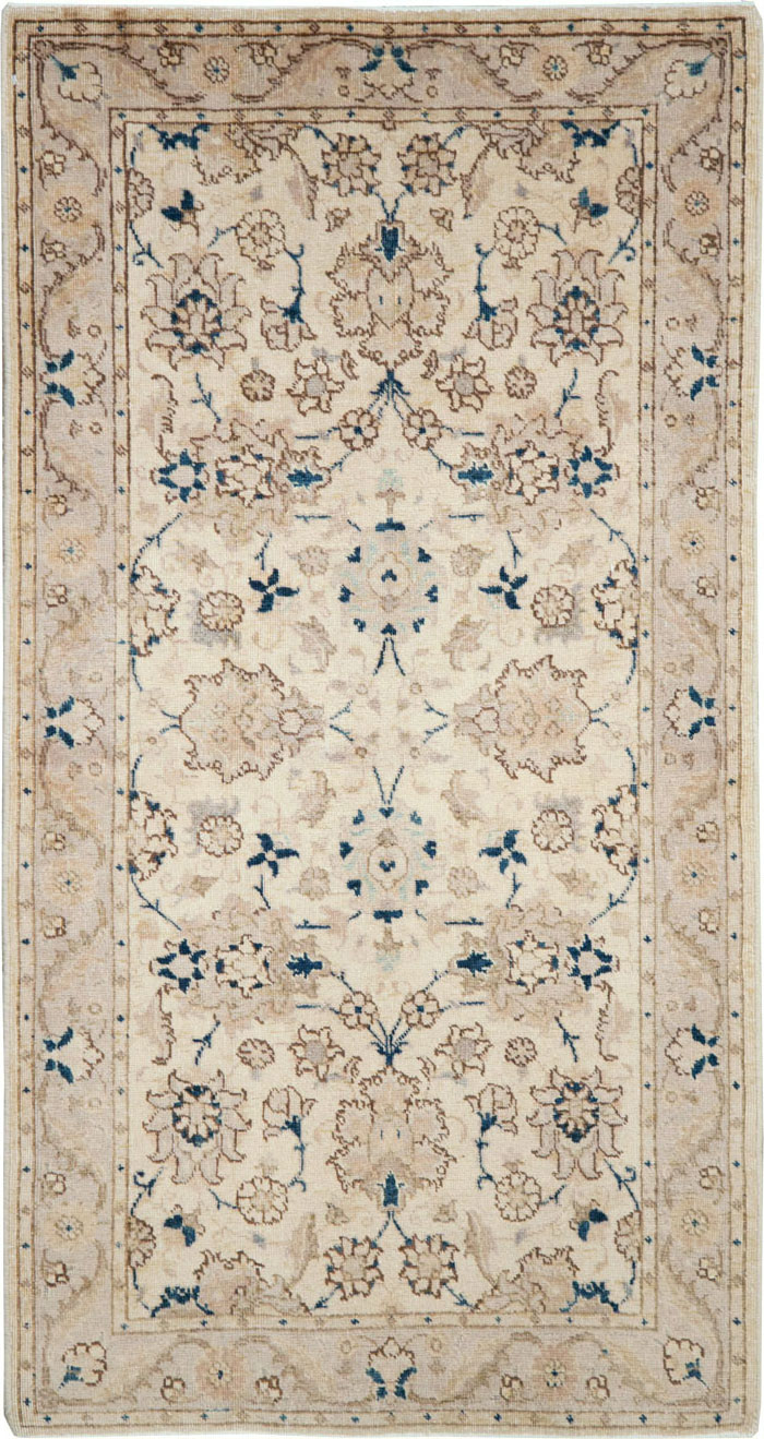 Vintage Persian Tabriz Rug (Pair: 2 of 2), No.15090 - Staging