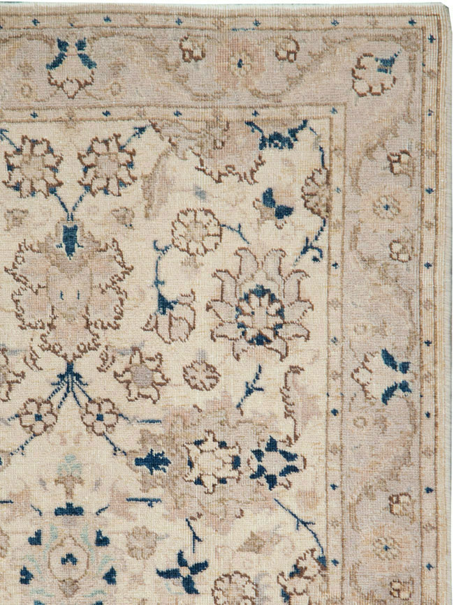 Vintage Persian Tabriz Rug (Pair: 2 of 2), No.15090 - Staging