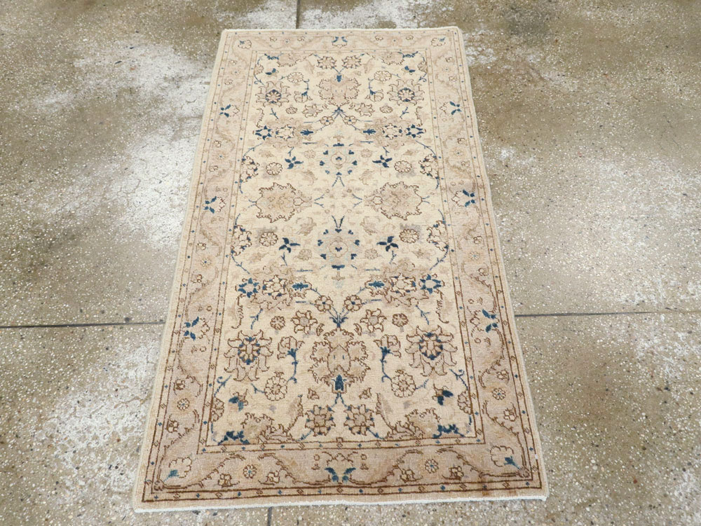 Vintage Persian Tabriz Rug (Pair: 2 of 2), No.15090 - Staging