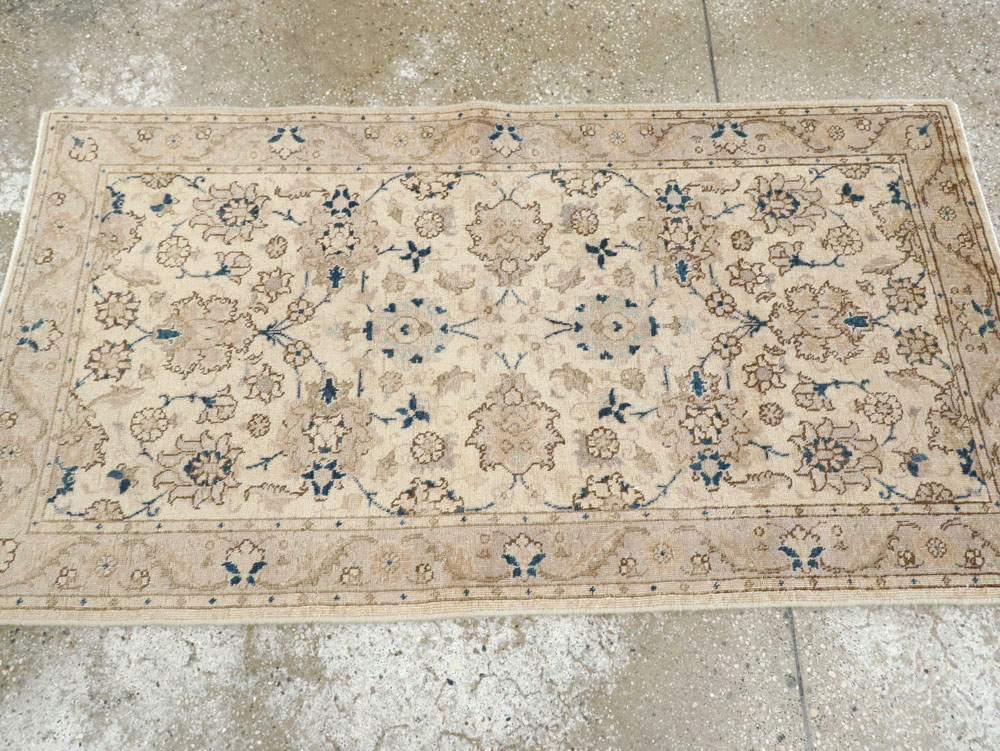 Vintage Persian Tabriz Rug (Pair: 2 of 2), No.15090 - Staging
