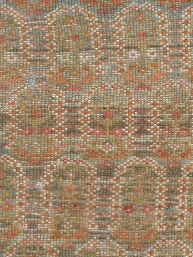 Antique Persian Kurdish Rug, No.15108 - Staging