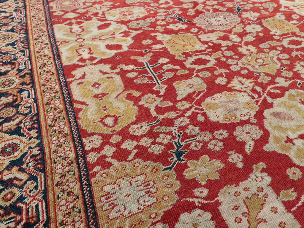 Antique Persian Sultanabad Gallery Carpet, No.15154 - Staging