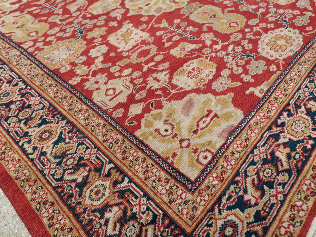 Antique Persian Sultanabad Gallery Carpet, No.15154 - Staging