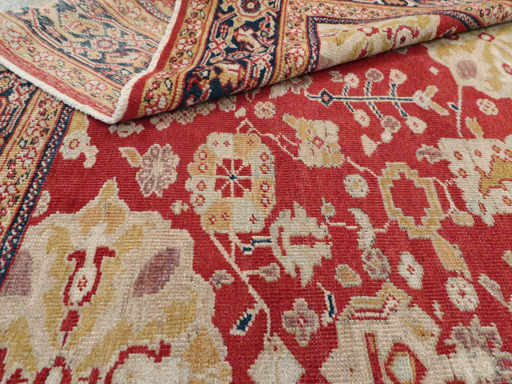 Antique Persian Sultanabad Gallery Carpet, No.15154 - Staging
