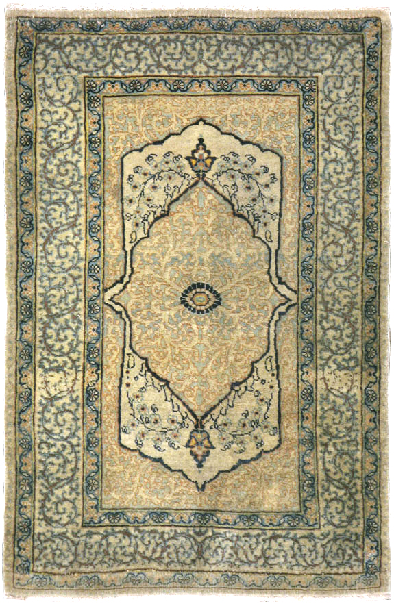 Antique Persian Tabriz Hagi Jalili Rug, No.15166 - Staging