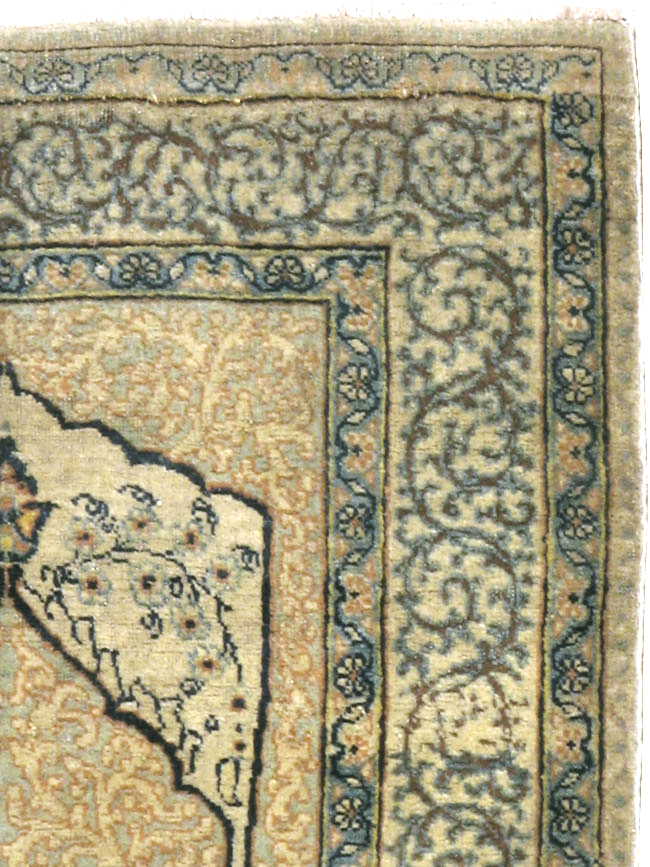 Antique Persian Tabriz Hagi Jalili Rug, No.15166 - Staging