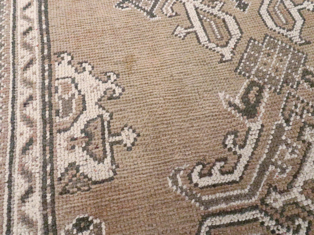 Antique Turkish Oushak Rug, No.15171 - Staging