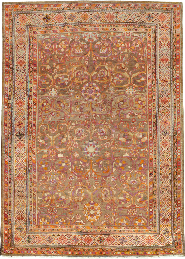 Antique Persian Malayer Carpet, No.15206 - Staging