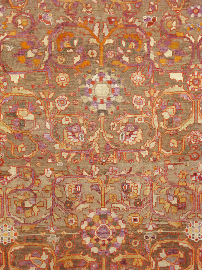 Antique Persian Malayer Carpet, No.15206 - Staging