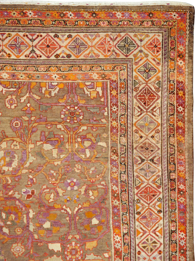 Antique Persian Malayer Carpet, No.15206 - Staging