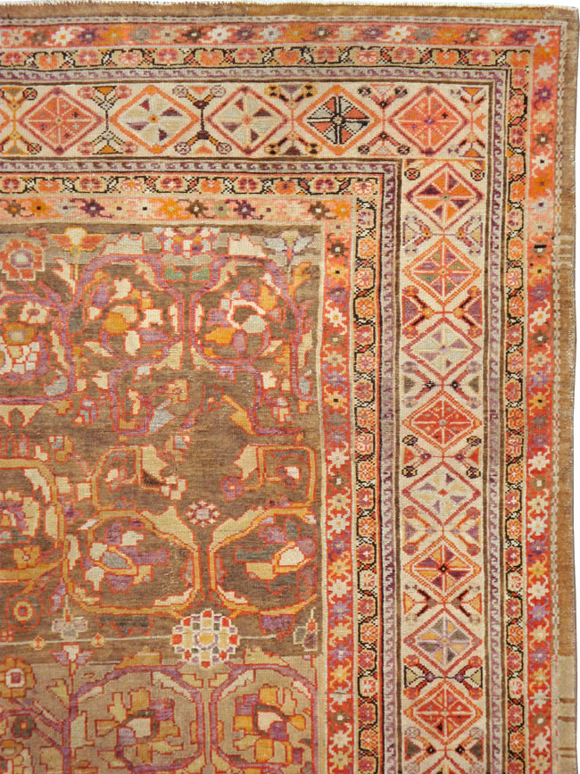 Antique Persian Malayer Carpet, No.15206 - Staging