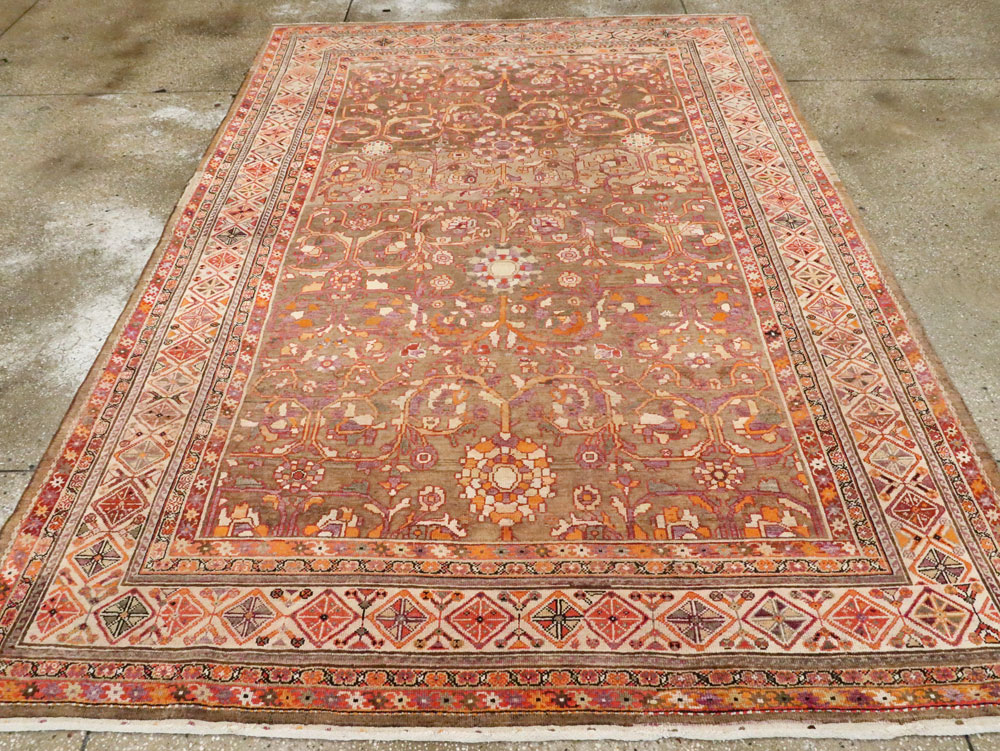 Antique Persian Malayer Carpet, No.15206 - Staging