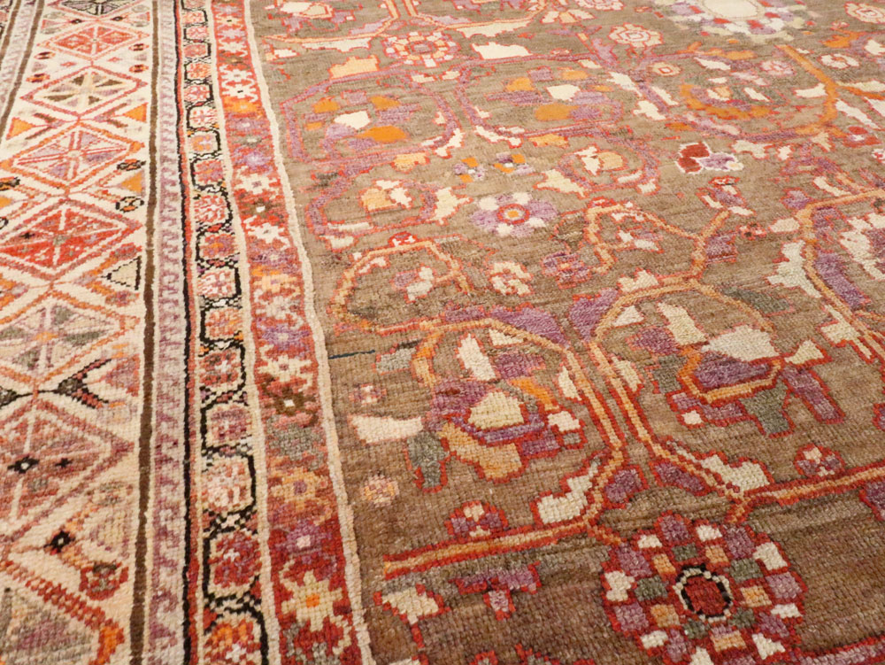 Antique Persian Malayer Carpet, No.15206 - Staging