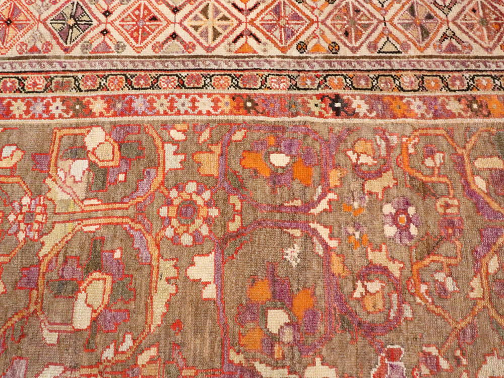 Antique Persian Malayer Carpet, No.15206 - Staging