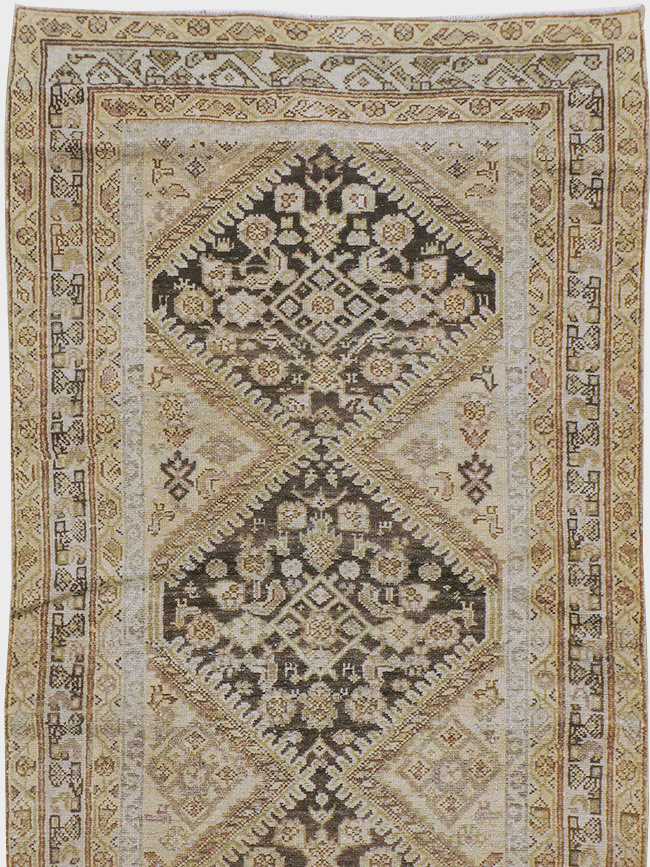 Antique Persian Malayer Runner, No.15209 - Staging