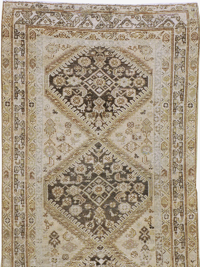 Antique Persian Malayer Runner, No.15209 - Staging