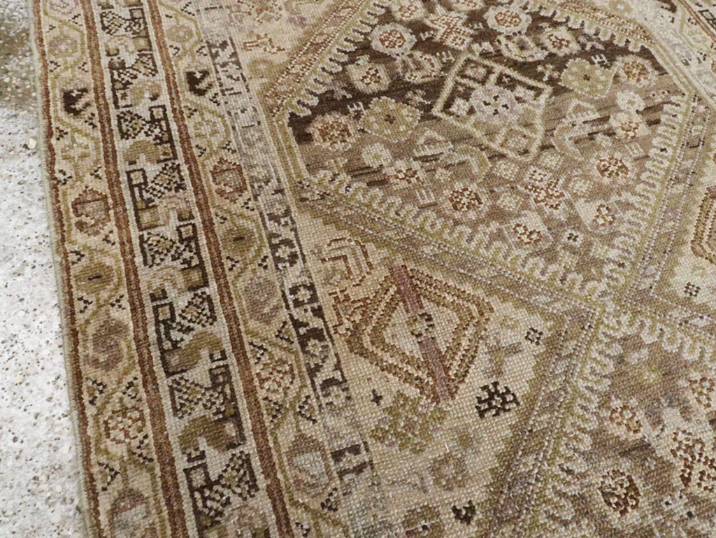 Antique Persian Malayer Runner, No.15209 - Staging