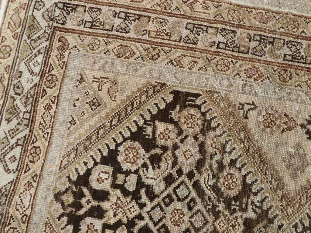 Antique Persian Malayer Runner, No.15209 - Staging