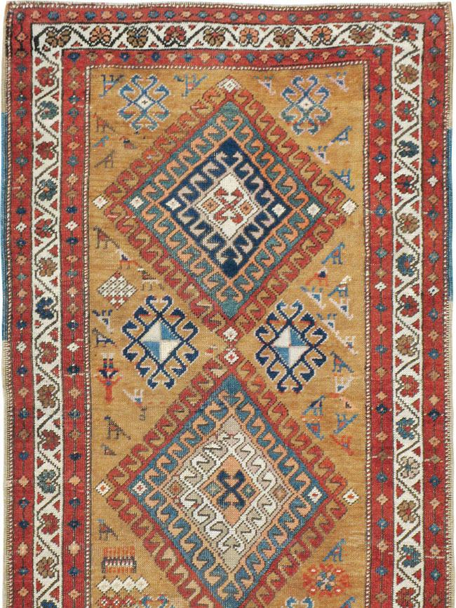 Antique Persian Serab Runner, No.15210 - Staging