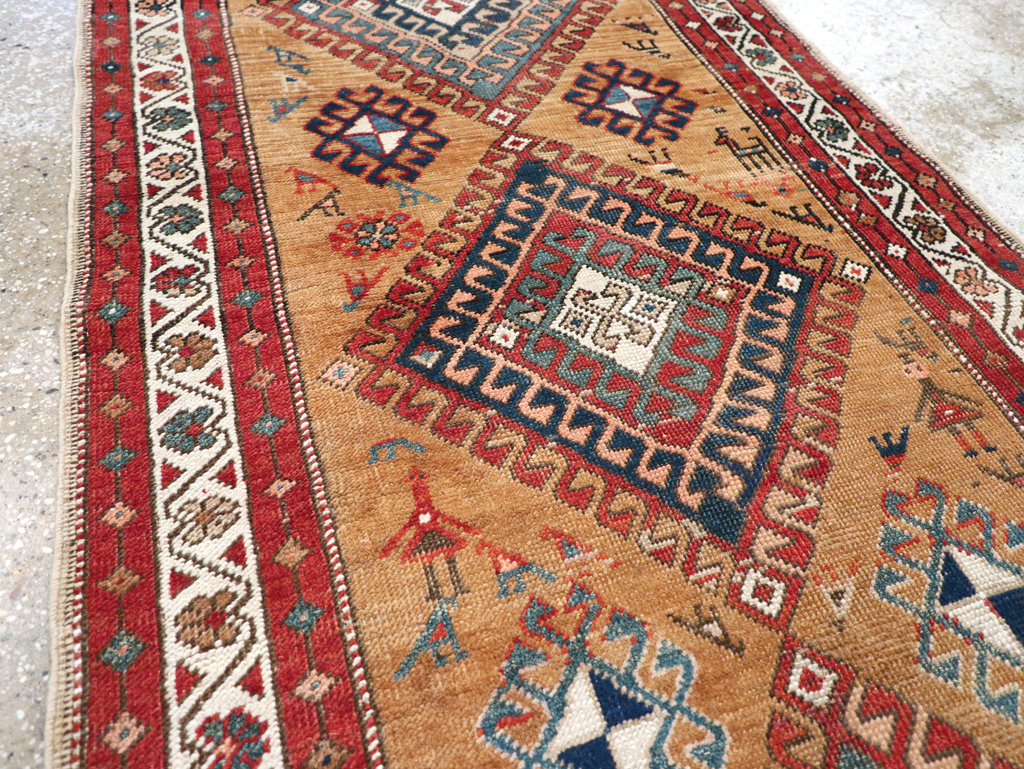 Antique Persian Serab Runner, No.15210 - Staging