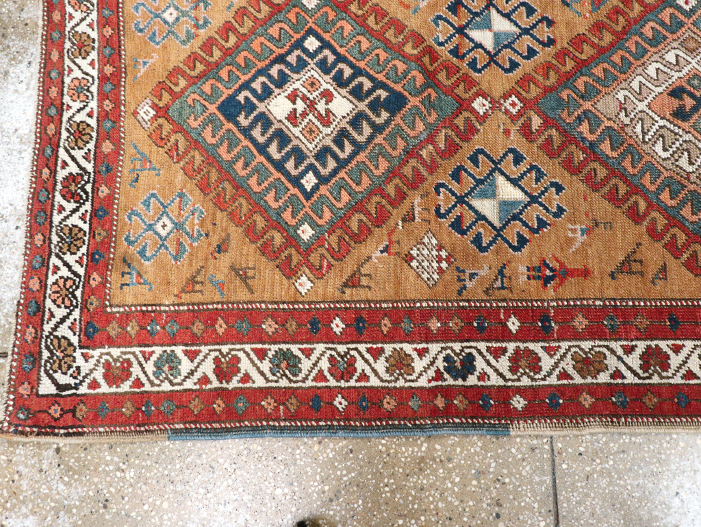 Antique Persian Serab Runner, No.15210 - Staging