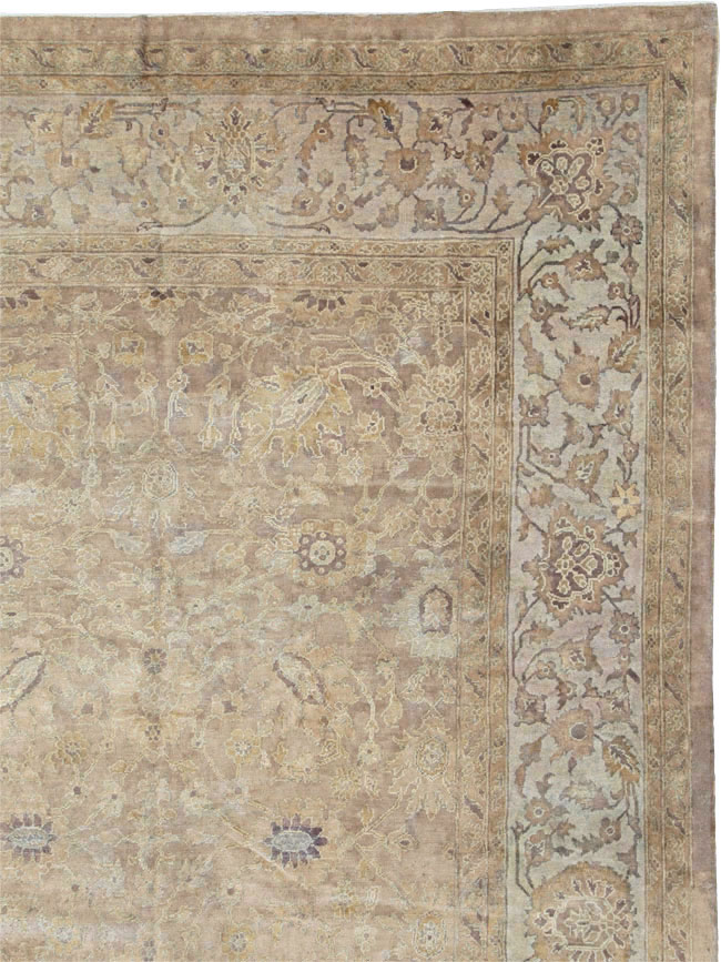 Antique Persian Mahal Carpet, No.15252 - Staging