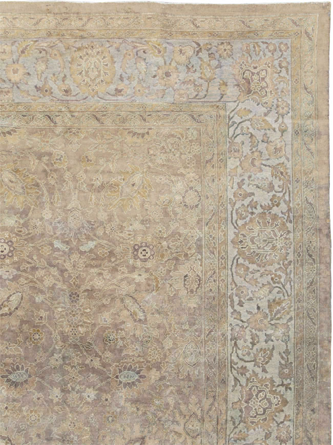 Antique Persian Mahal Carpet, No.15252 - Staging
