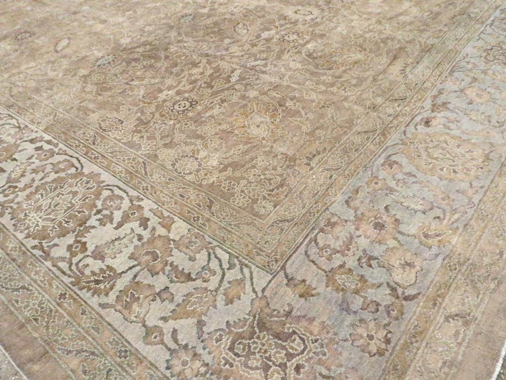 Antique Persian Mahal Carpet, No.15252 - Staging