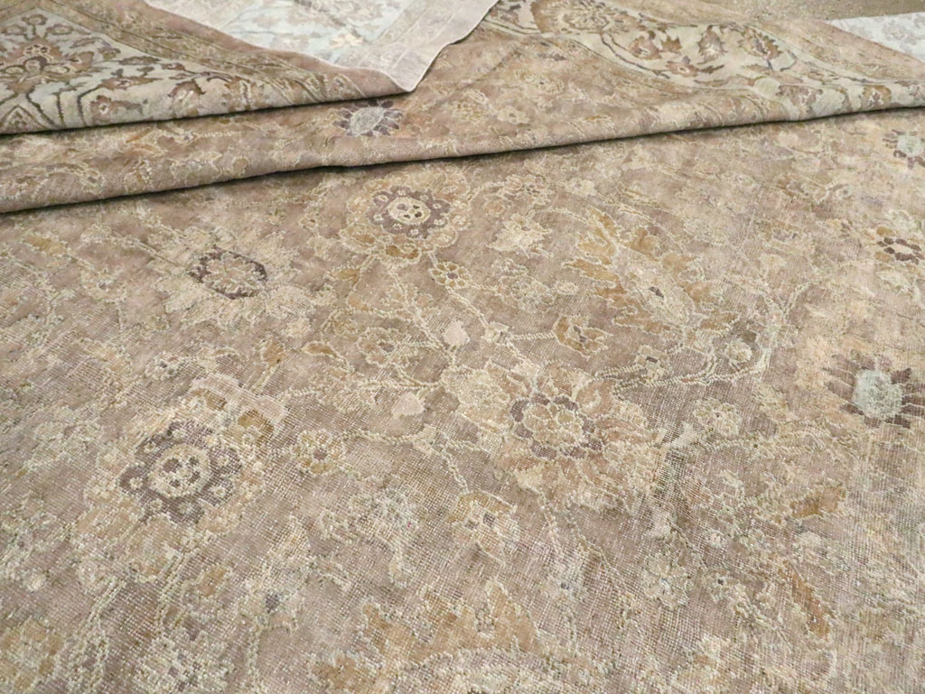 Antique Persian Mahal Carpet, No.15252 - Staging