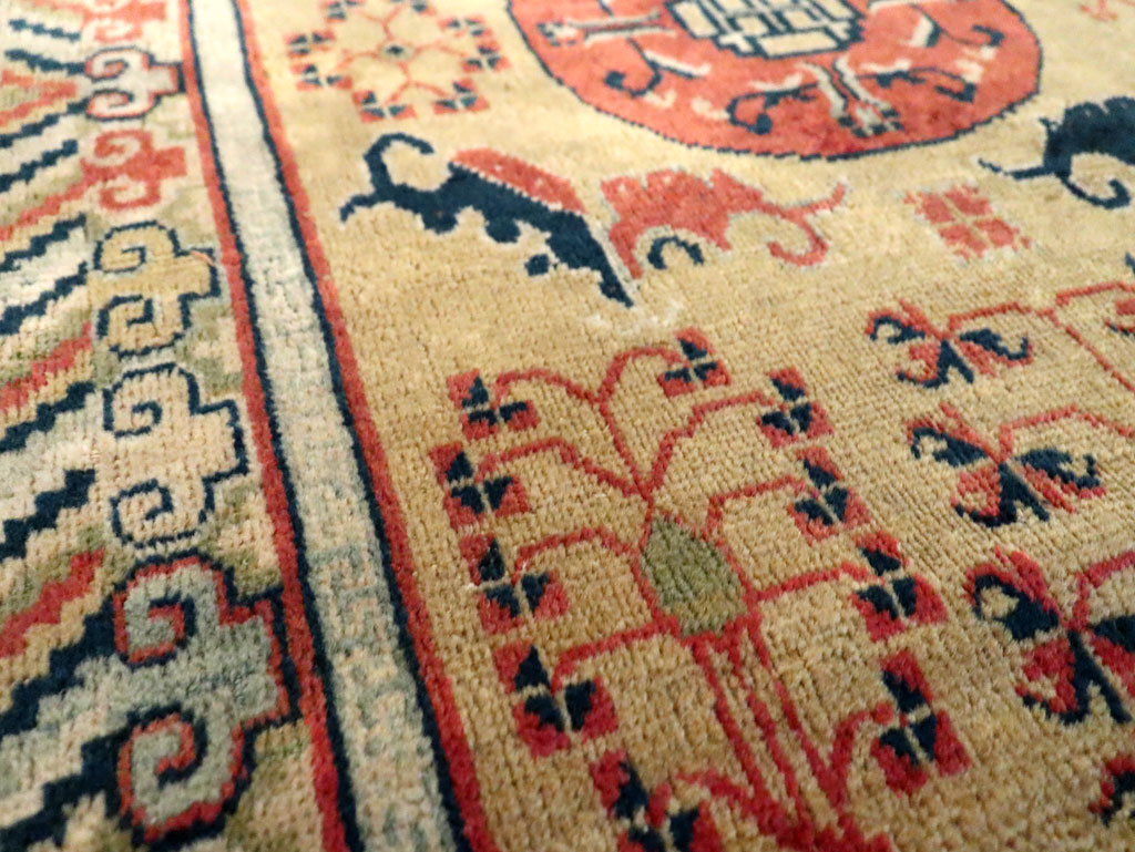 Antique Lahore Rug, No.15267 - Staging