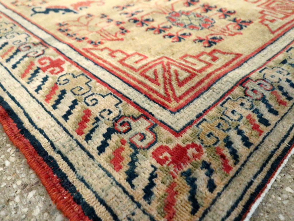 Antique Lahore Rug, No.15267 - Staging