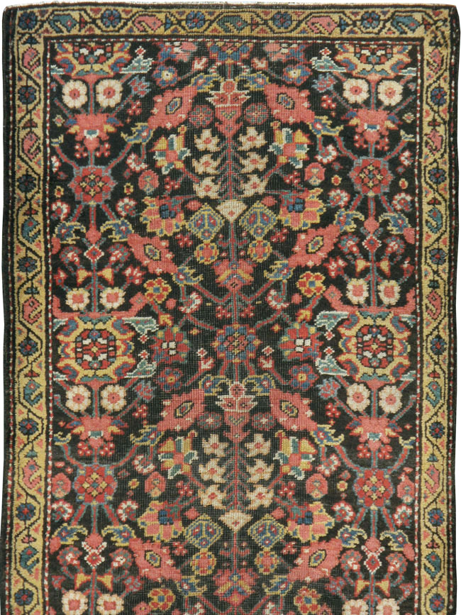 Antique Persian Mahal Runner, No.15271 - Staging