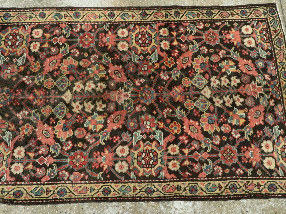 Antique Persian Mahal Runner, No.15271 - Staging