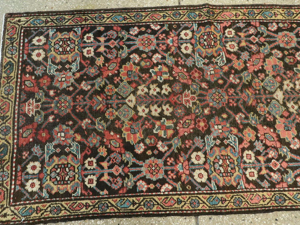 Antique Persian Mahal Runner, No.15271 - Staging