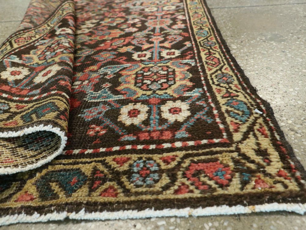 Antique Persian Mahal Runner, No.15271 - Staging