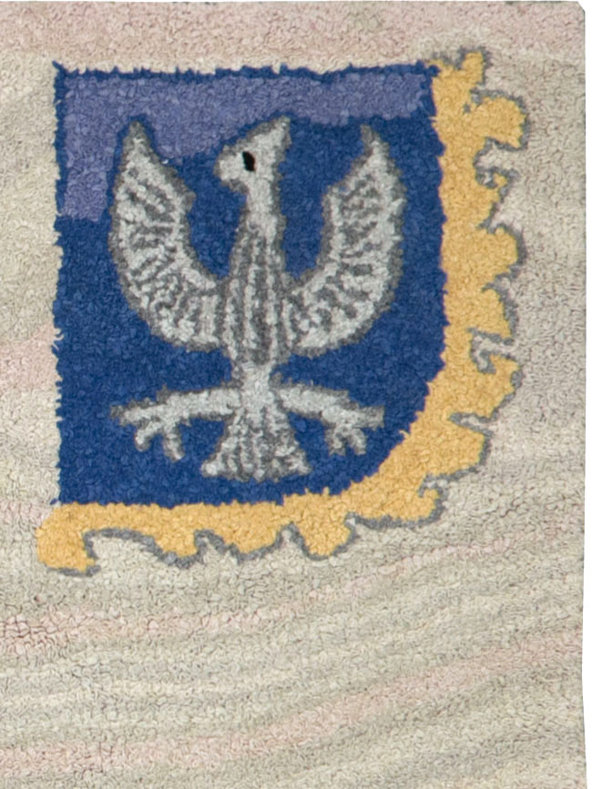 Antique American Hook Rug, No.15282 - Staging