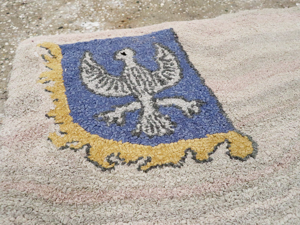 Antique American Hook Rug, No.15282 - Staging