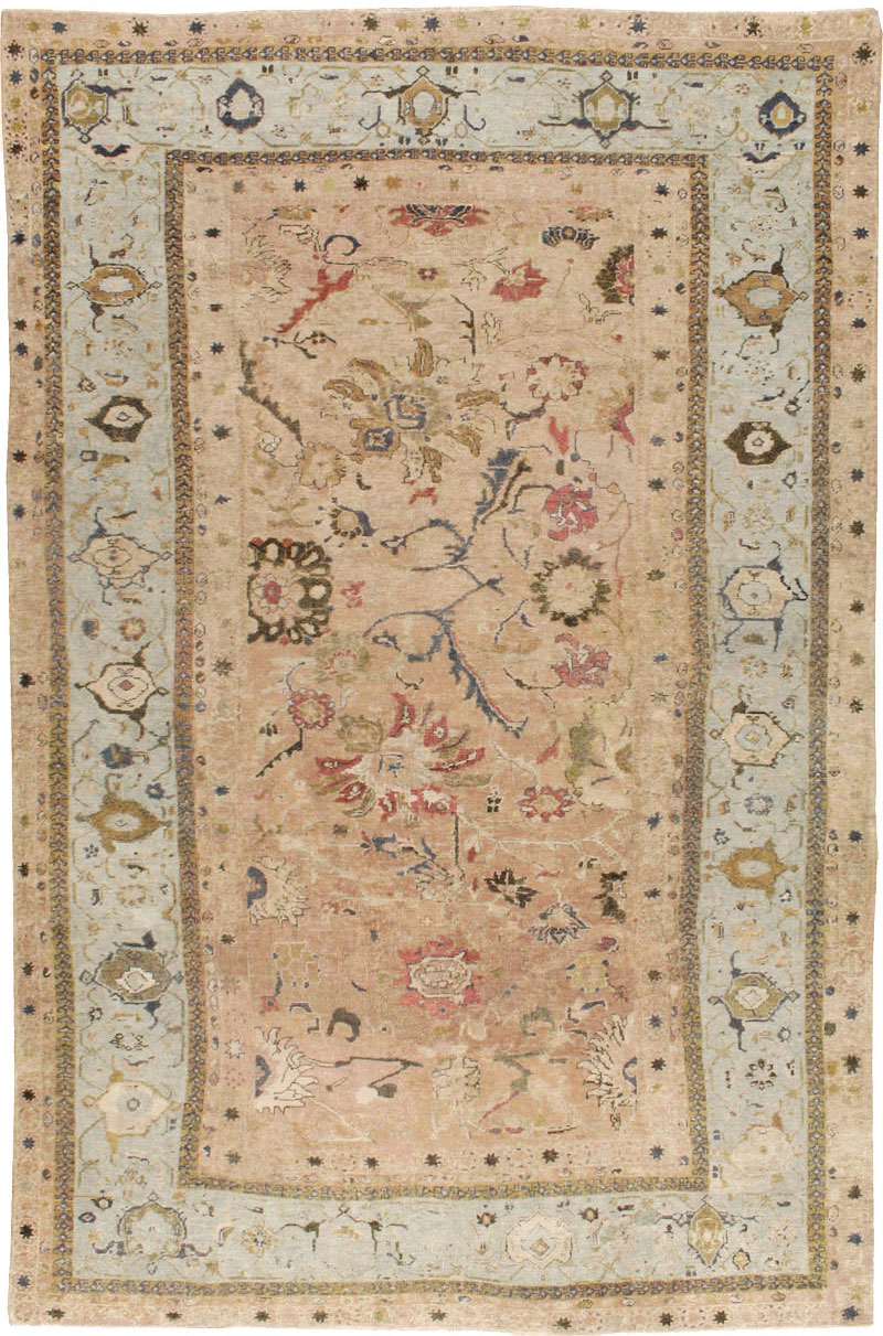 Antique Persian Mahal Carpet, No.15288 - Staging