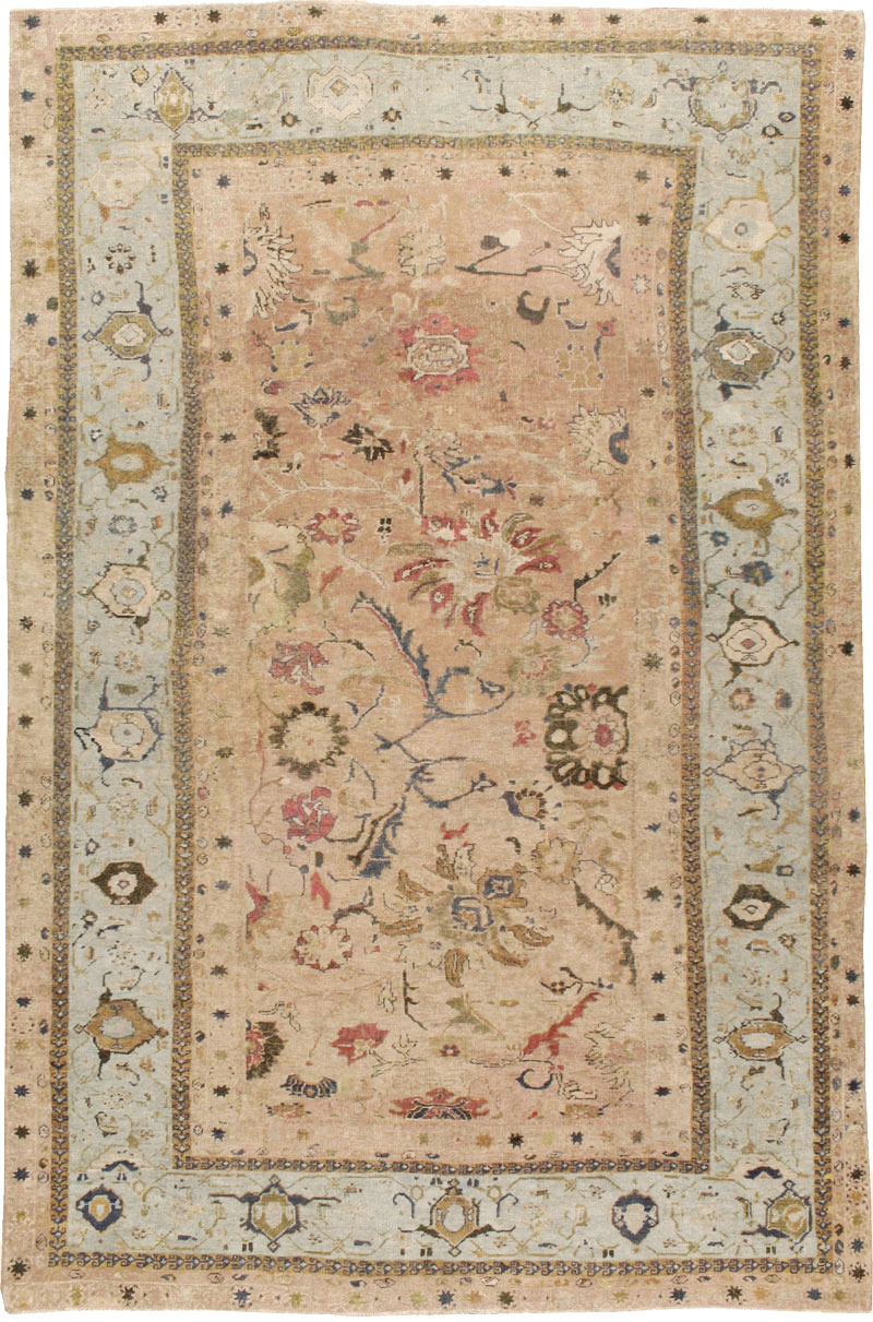 Antique Persian Mahal Carpet, No.15288 - Staging